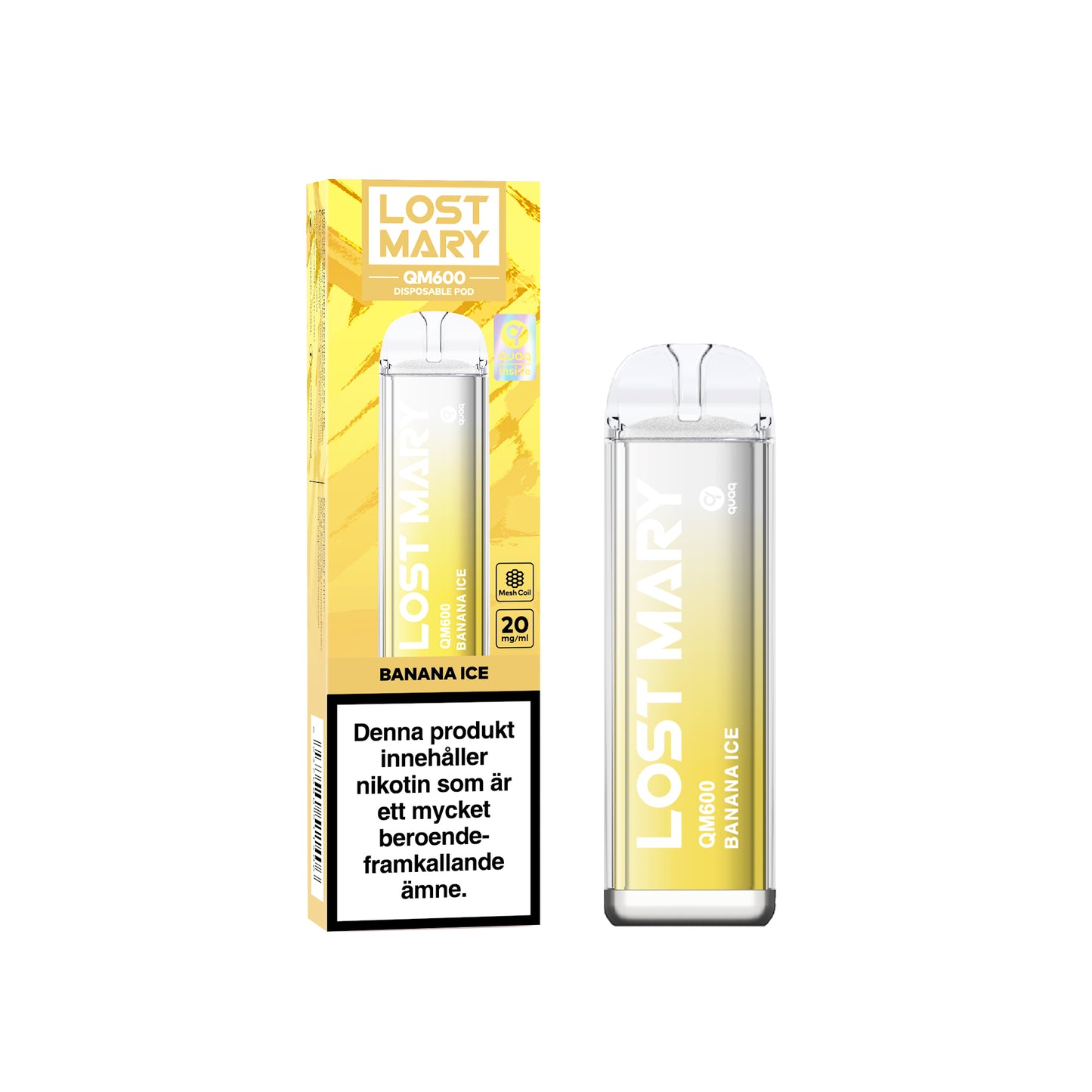 LOST MARY QM600-Banana Ice (10-pack)