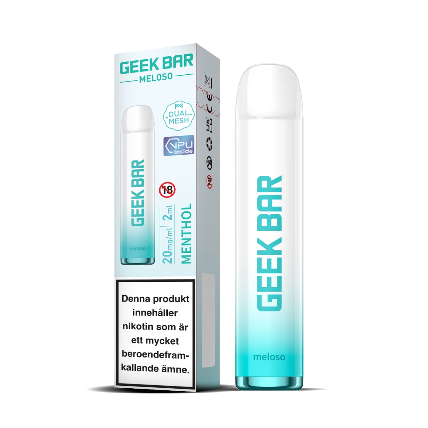 GEEK BAR Meloso-Menthol (10-pack)