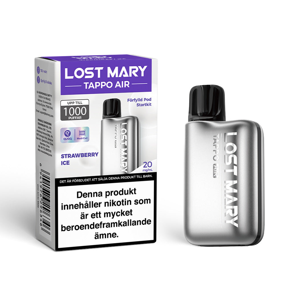 LOST MARY TAPPO PRO DEVICE-Strawberry Ice (10-pack)