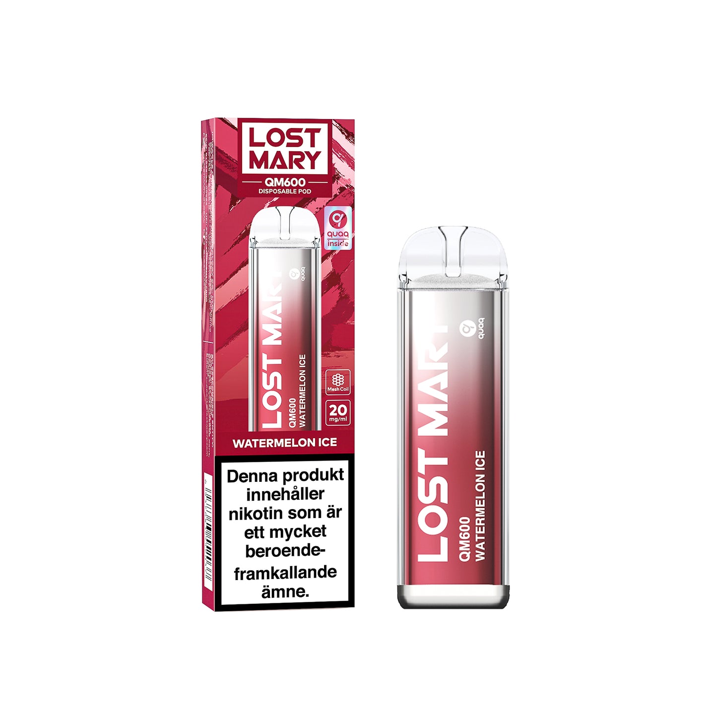 LOST MARY QM600-Watermelon Ice (10-pack)