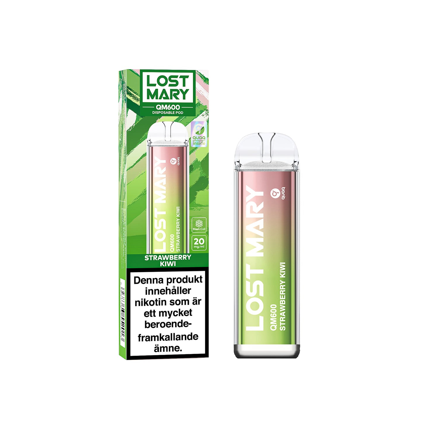 LOST MARY QM600-Strawberry Kiwi (10-pack)