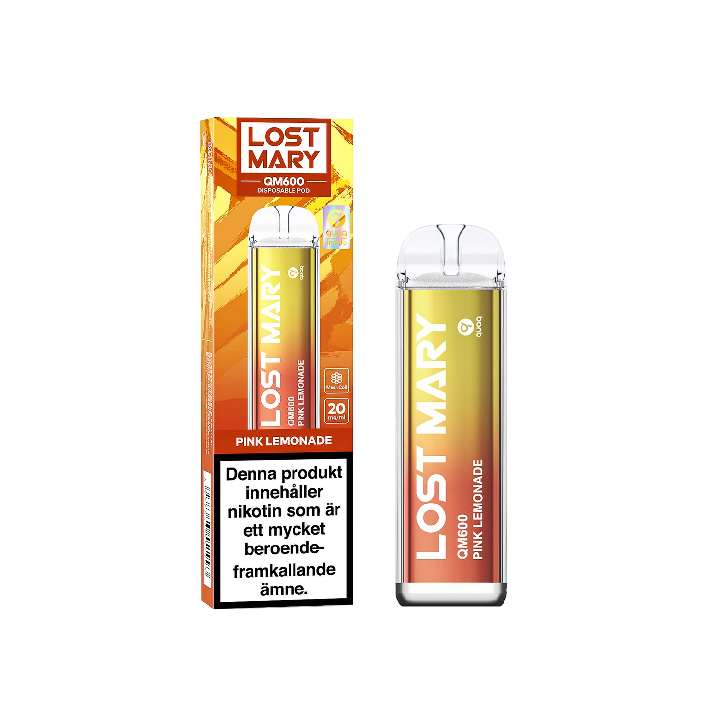 LOST MARY QM600-Pink Lemonade (10-pack)