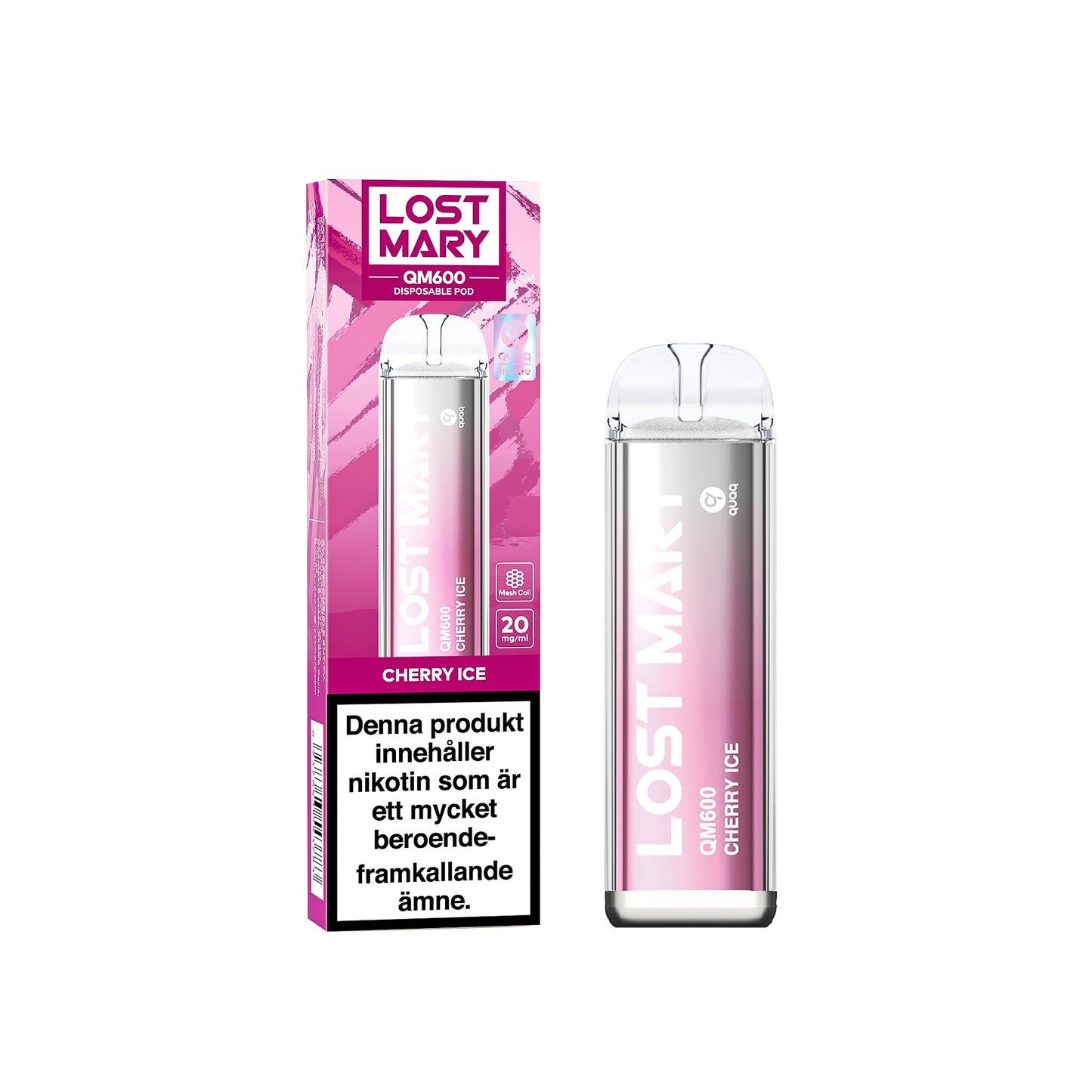 LOST MARY QM600-Cherry Ice (10-pack)