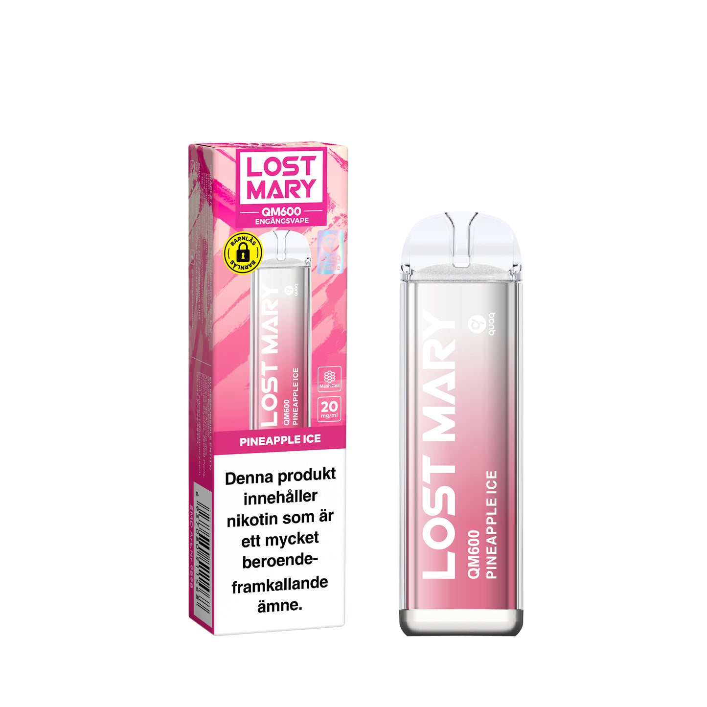 LOST MARY QM600-Pineapple Ice (10-pack)