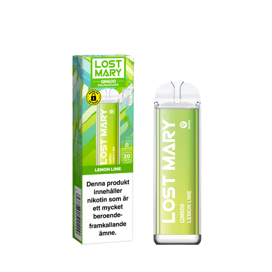 LOST MARY QM600-Lemon Lime (10-pack)