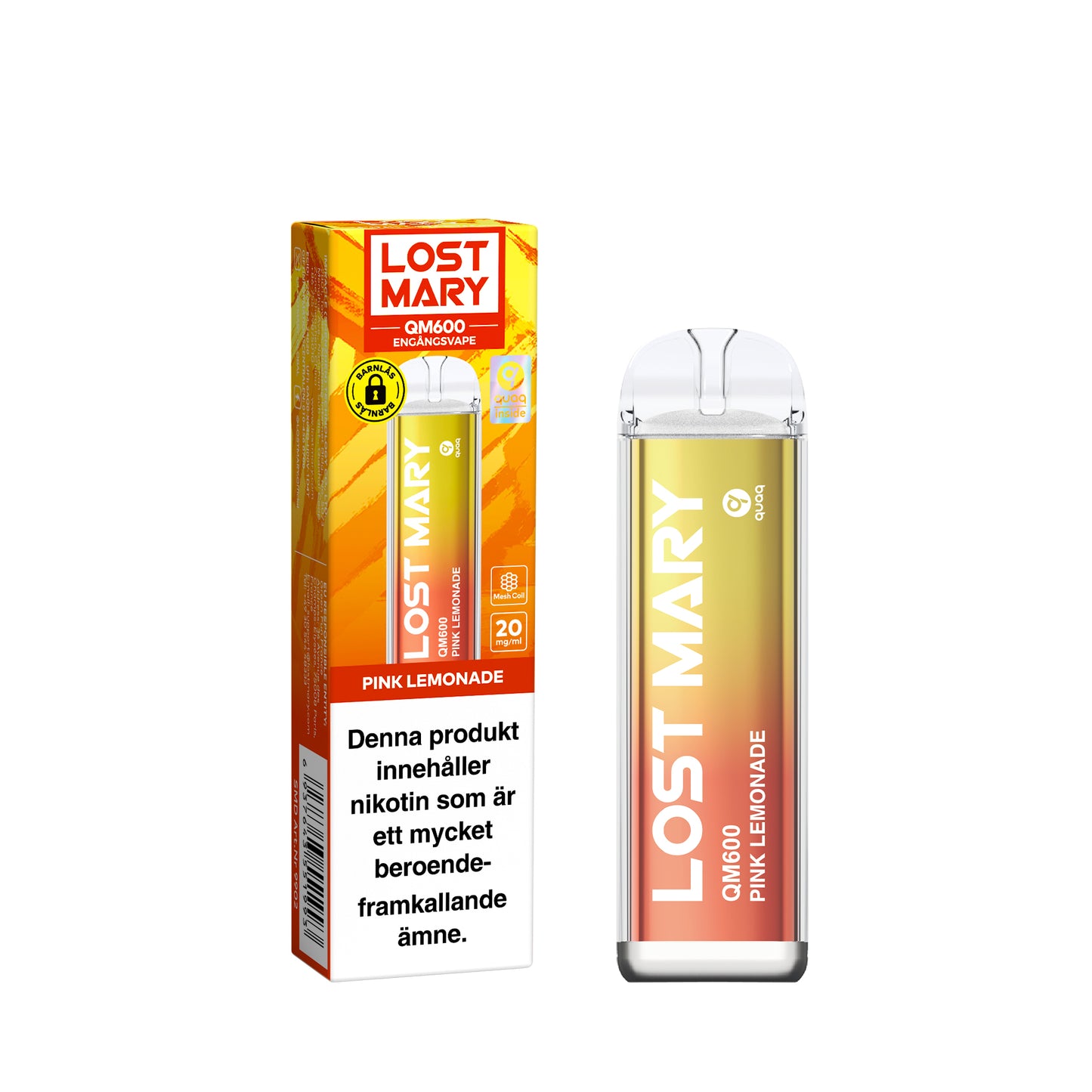 LOST MARY QM600-Pink Lemonade (10-pack)