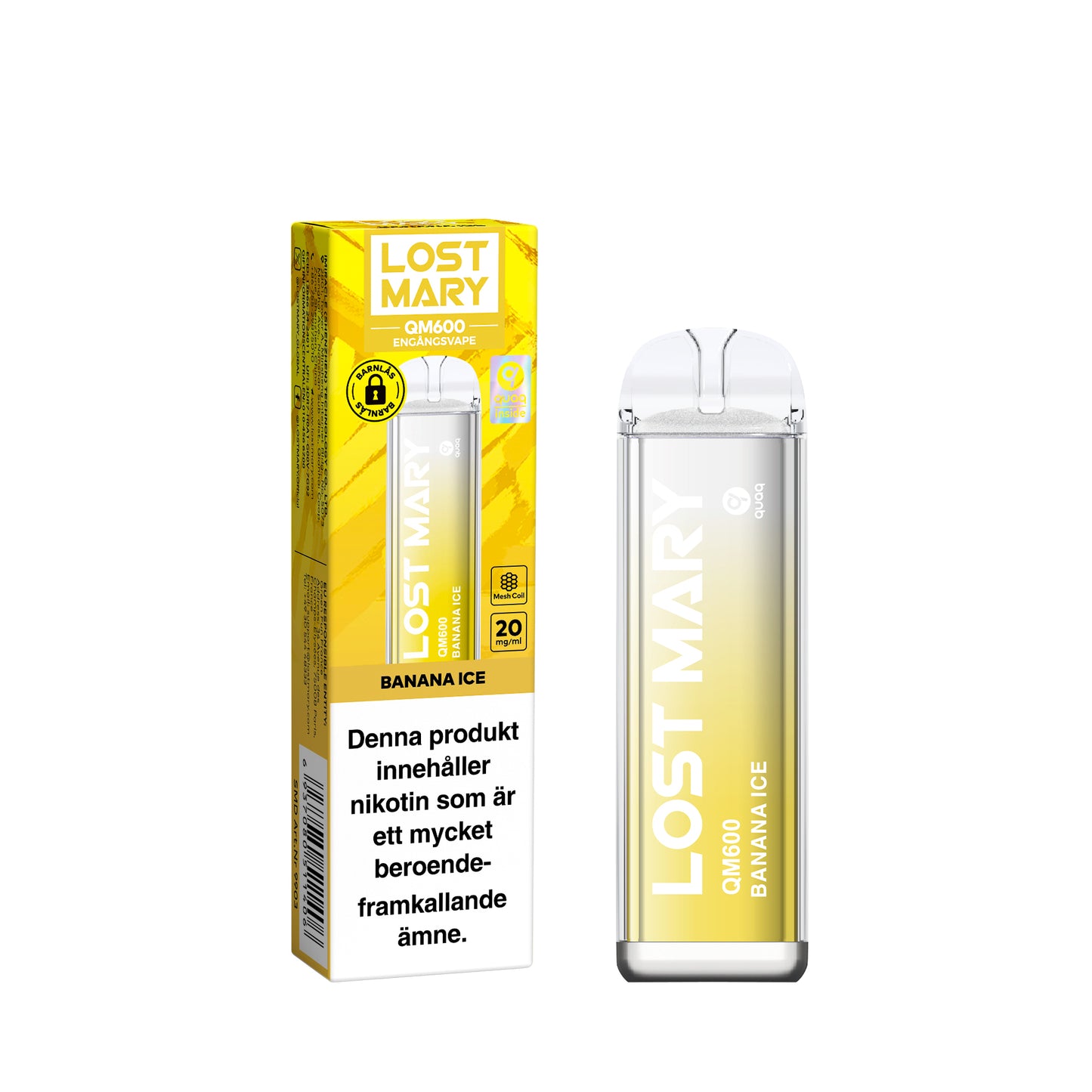 LOST MARY QM600-Banana Ice (10-pack)