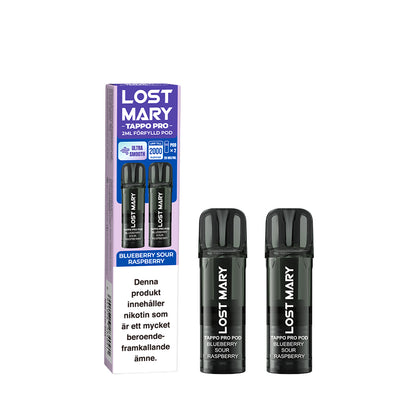 LOST MARY TAPPO PRO POD-Blueberry Sour Raspberrry (10-pack)