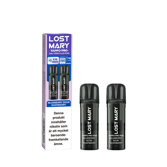 LOST MARY TAPPO PRO POD-Blueberry Sour Raspberrry (10-pack)