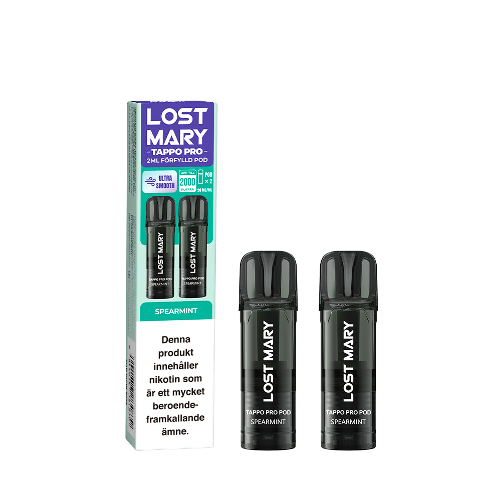 LOST MARY TAPPO PRO POD-Spearmint (10-pack)