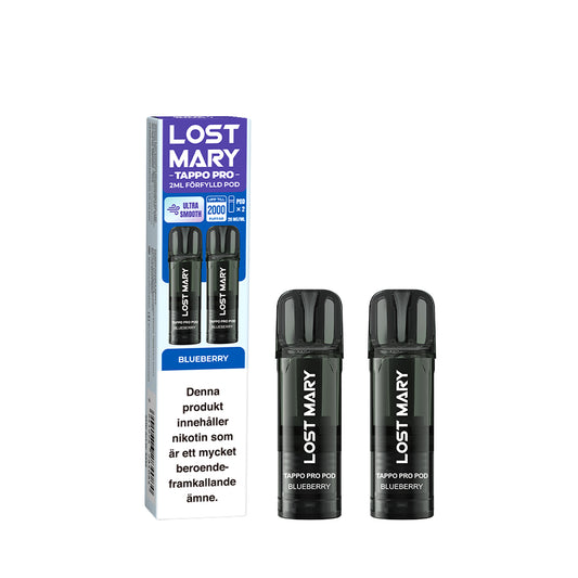 LOST MARY TAPPO PRO POD-Blueberry (10-pack)
