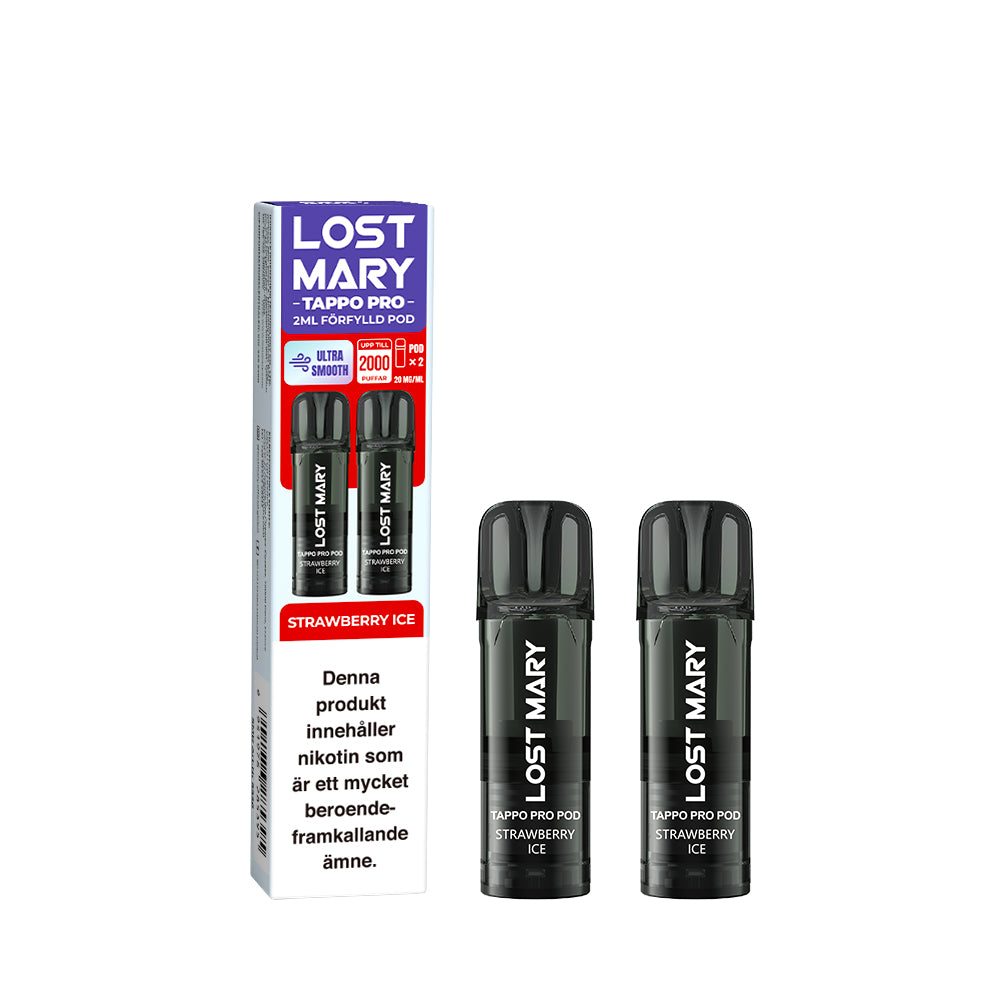 LOST MARY TAPPO PRO POD-Strawberry Ice (10-pack)