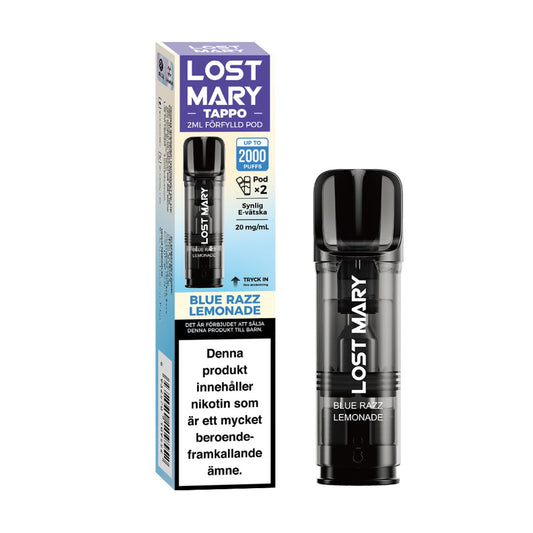 LOST MARY TAPPO POD-Blue Razz Lemonade (10-pack)
