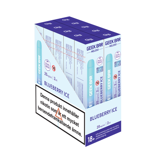 GEEK BAR Meloso-Blueberry Ice (10-pack)