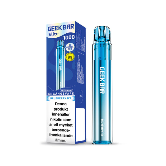 GEEK BAR Elite 1000 Blueberry Ice 20mg (10-pack)