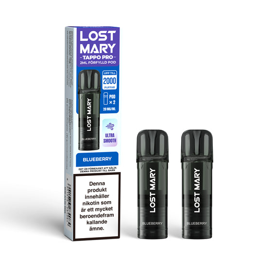 LOST MARY TAPPO PRO POD-Blueberry (10-pack)