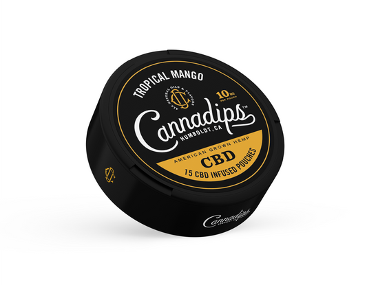 Cannadips Tropical Mango 5-pack CBD