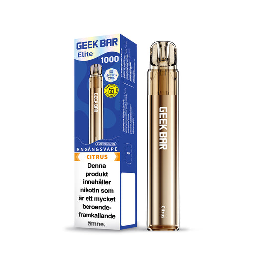 GEEK BAR Elite 1000 Citrus 20mg (10-pack)