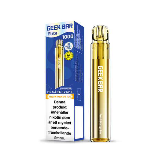 GEEK BAR Elite 1000 Mango Ice 20mg (10-pack)