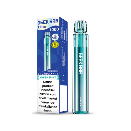 GEEK BAR Elite 1000 Fresh Mint 20mg (10-pack)