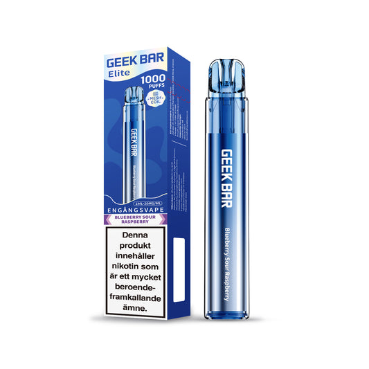 GEEK BAR Elite 1000 Blueberry Sour Raspberry 20mg (10-pack)