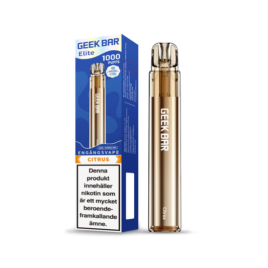 GEEK BAR Elite 1000 Citrus 20mg (10-pack)