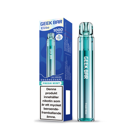 GEEK BAR Elite 1000 Fresh Mint 20mg (10-pack)