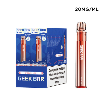 GEEK BAR Elite 1000 Peach Ice 20mg (10-pack)