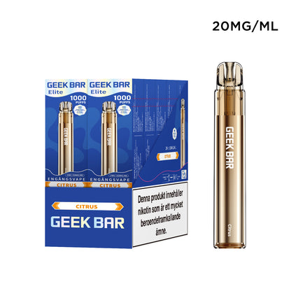 GEEK BAR Elite 1000 Citrus 20mg (10-pack)