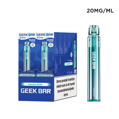 GEEK BAR Elite 1000 Fresh Mint 20mg (10-pack)