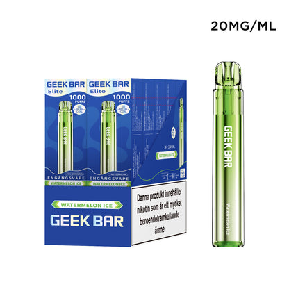 GEEK BAR Elite 1000 Watermelon Ice 20mg (10-pack)