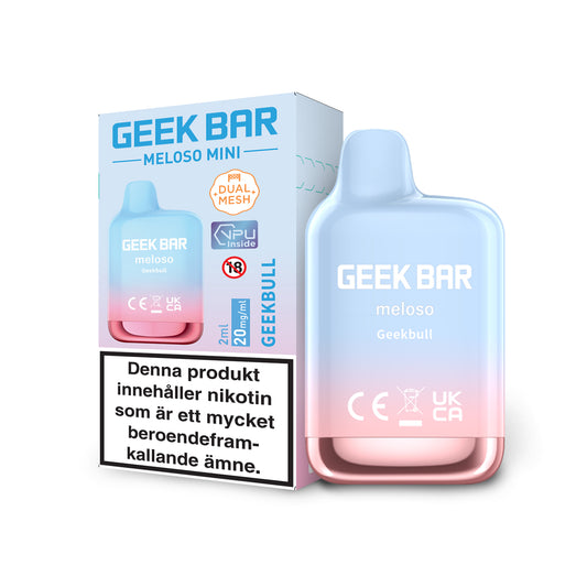 GEEK BAR Meloso Mini-Geekbull (10-pack)