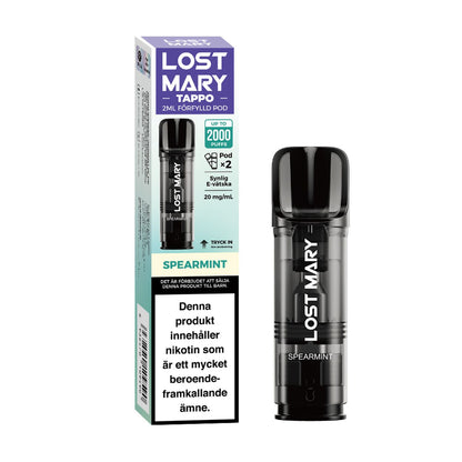 LOST MARY TAPPO POD-Spearmint (10-pack)