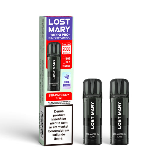 LOST MARY TAPPO PRO POD-Strawberry kiwi (10-pack)