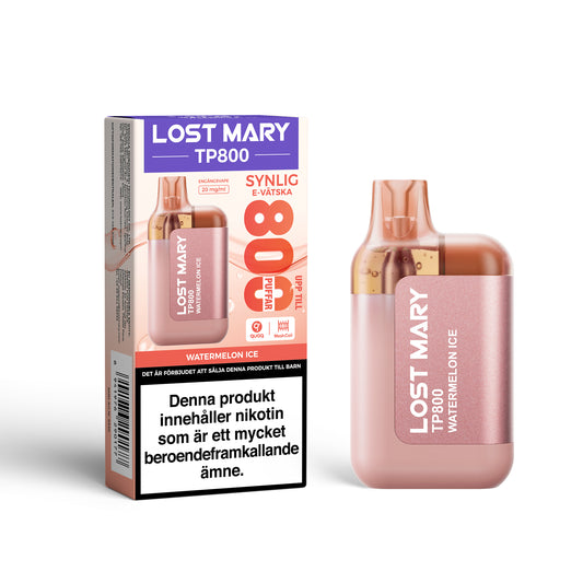 Lost Mary TP800 Watermelon Ice 20mg (10-pack)
