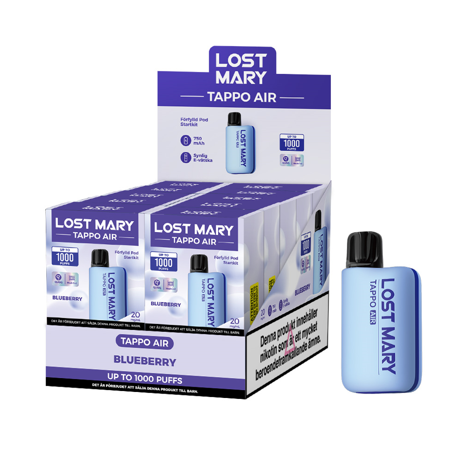 LOST MARY TAPPO AIR-Blueberry (10-pack)