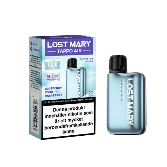LOST MARY TAPPO AIR-Blueberry Sour Raspberry (10-pack)