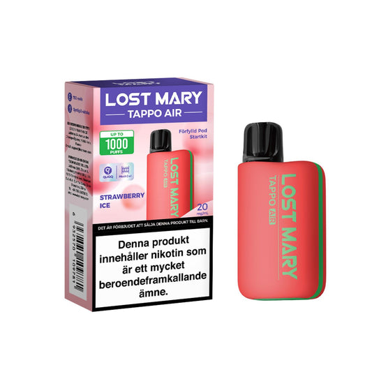 LOST MARY TAPPO AIR-Strawberry Ice (10-pack)